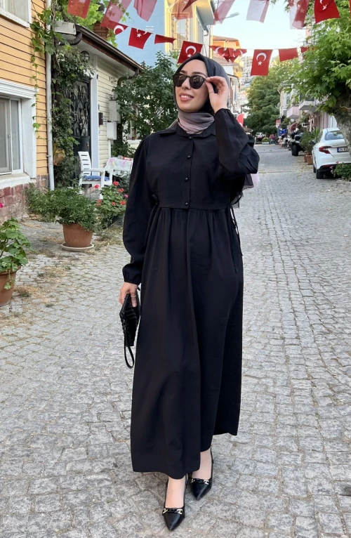 Defne Yelekli Elbise Defne Yelekli Elbise