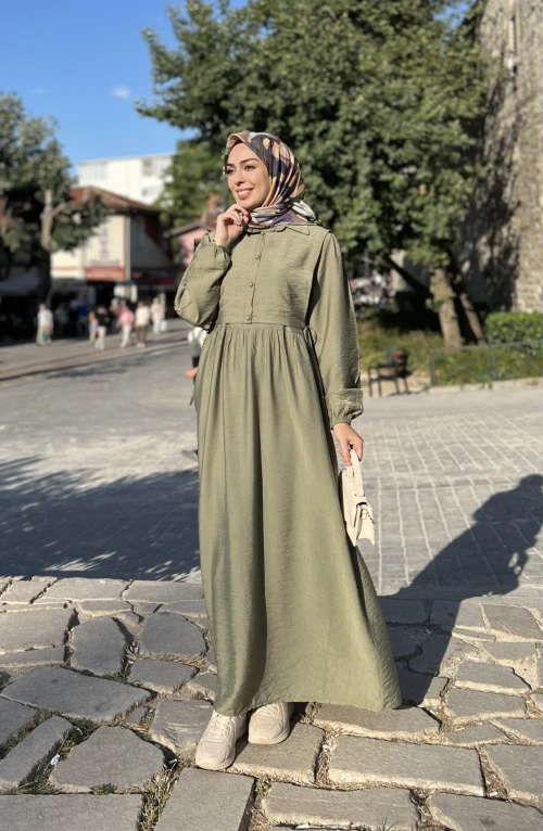 Defne Yelekli Elbise Defne Yelekli Elbise