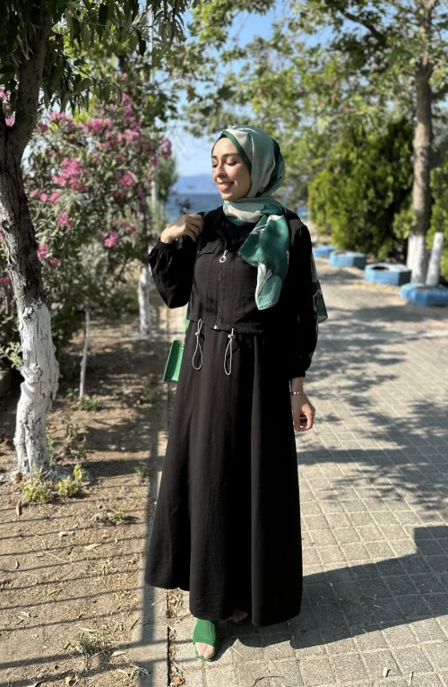 Gökçe Ceketli Elbise Gökçe Ceketli Elbise