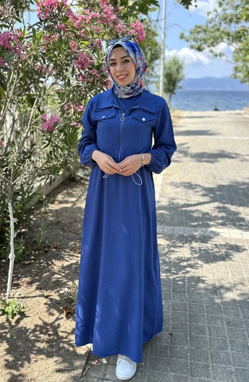 Gökçe Ceketli Elbise Gökçe Ceketli Elbise