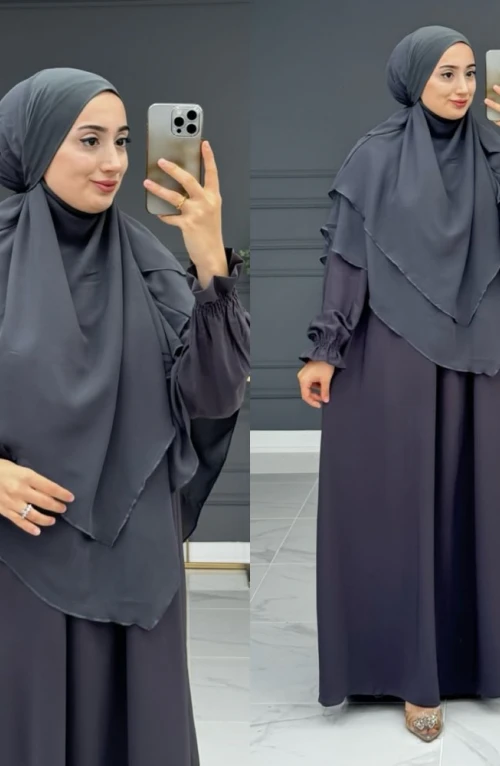 Sufle Şal -gri
