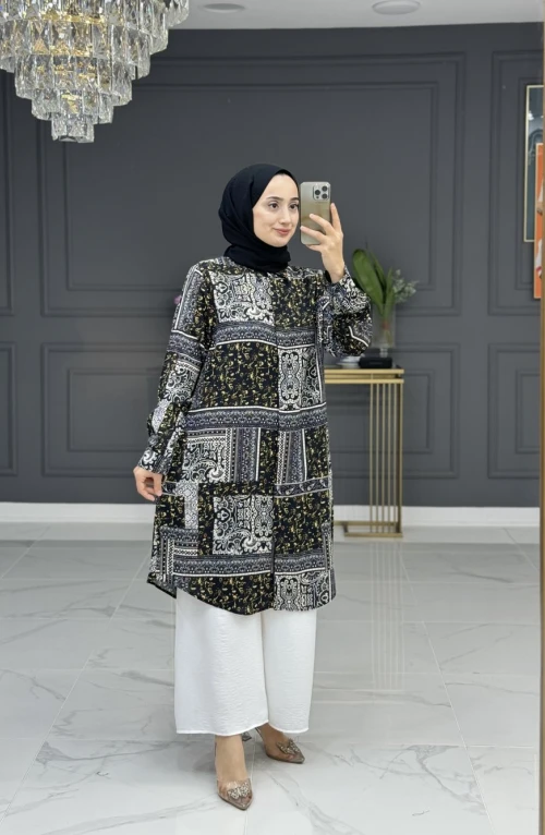 Melek Tunik - Siyah