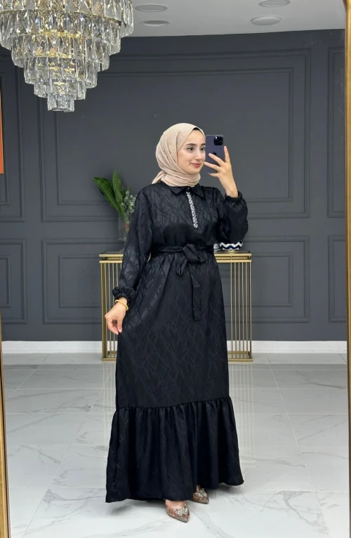 Hilal Abiye - Siyah