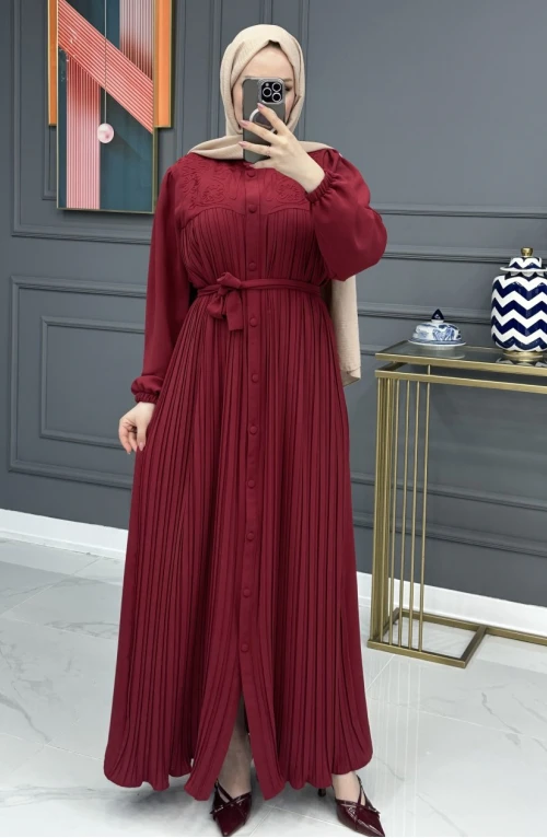 Aybeniz Elbise - Bordo