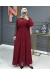 Aybeniz Elbise - Bordo