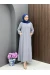 Damla Elbise - Gri
