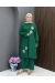 Çiçek Desenli Takım - Zümrüt