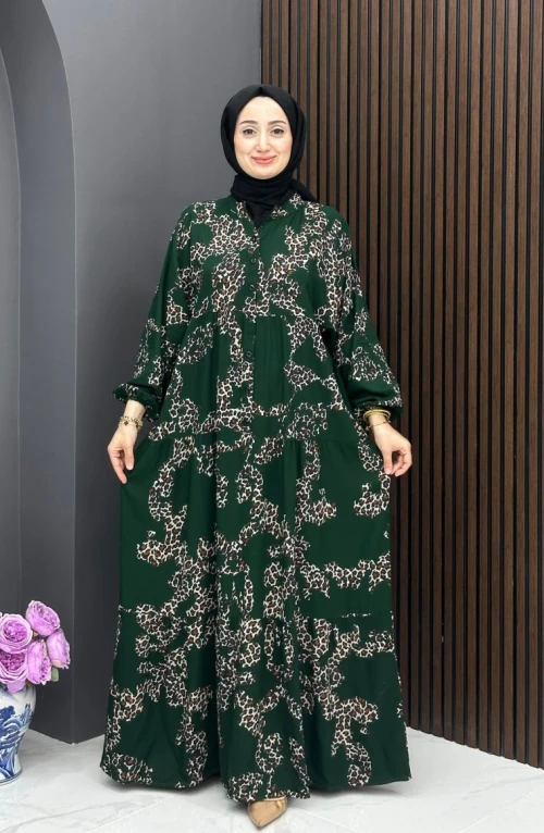 Gülhanım Elbise - Zümrüt