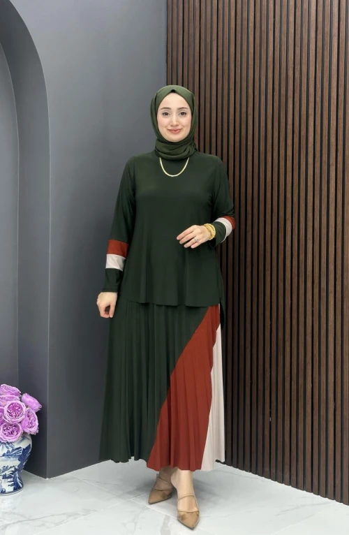 Günel Etekli Takım - Haki