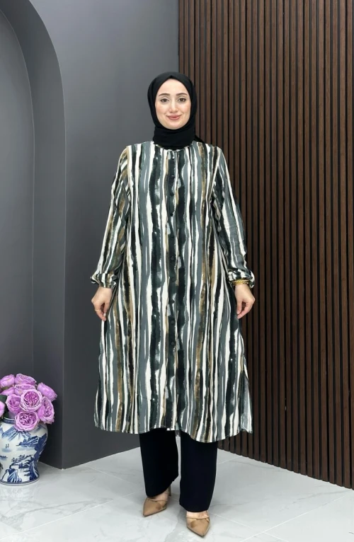 Firuze Takım - Gri