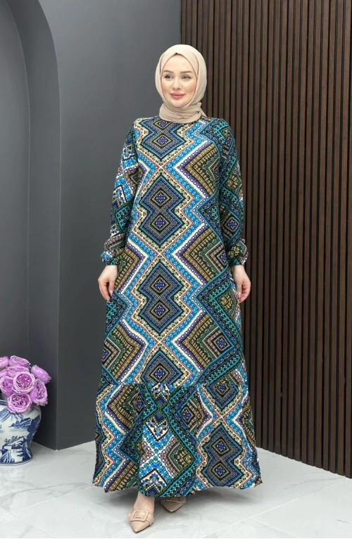Havva Elbise - Yeşil