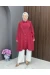 Taşlı Tunik - Bordo
