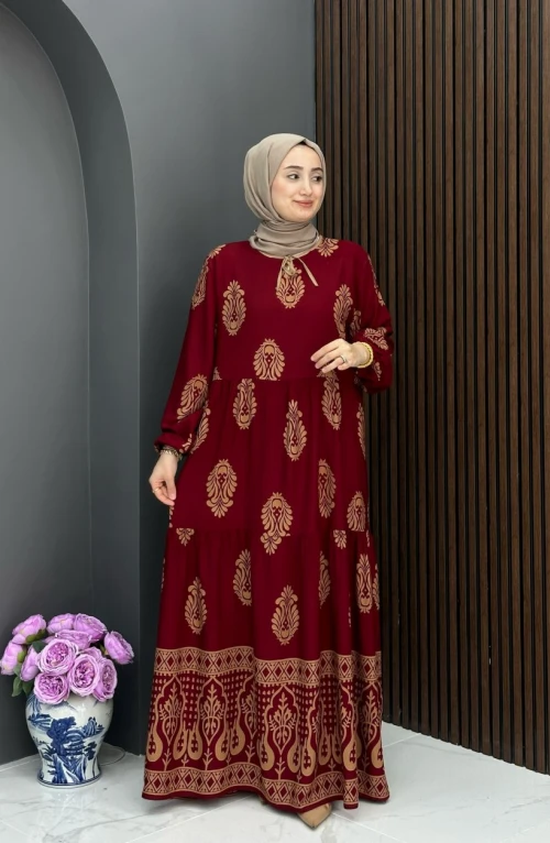 Zilan Elbise - Bordo