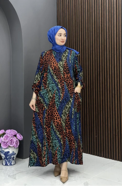 Birgül Elbise - Mavi