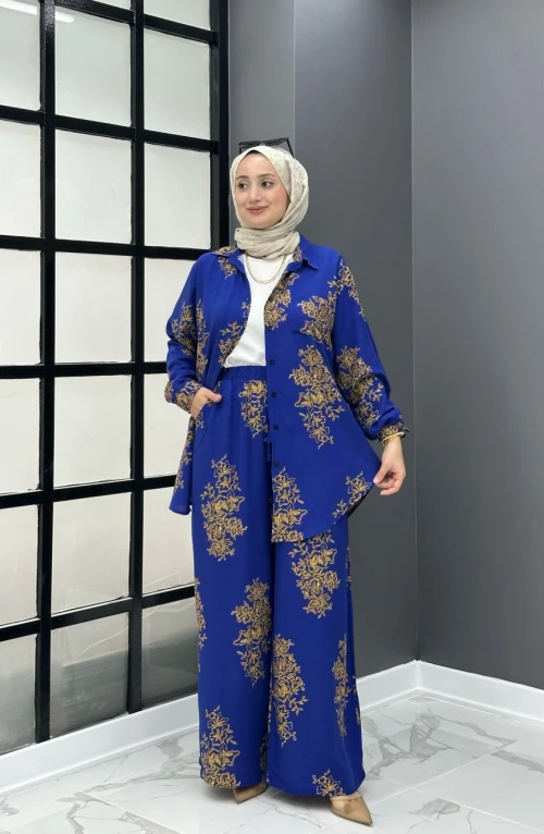 Osmanlı Desen Takım - Saks