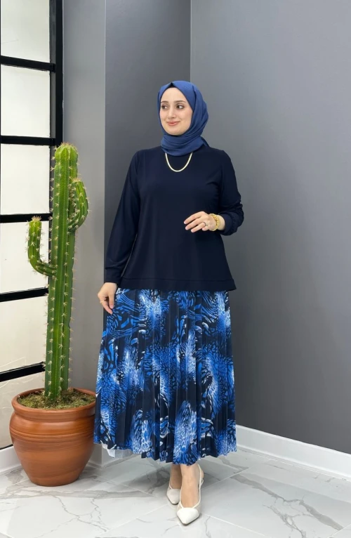 Ayşe Etekli Takım - Lacivert