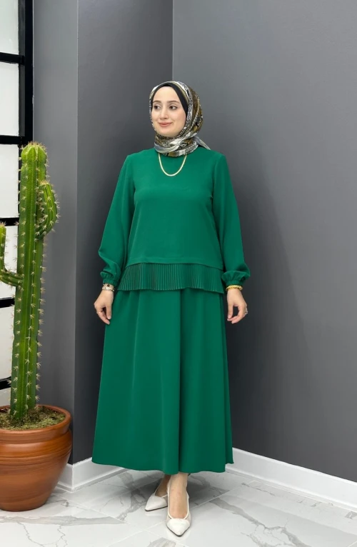 Yasemin Etekli Takım - Yeşil