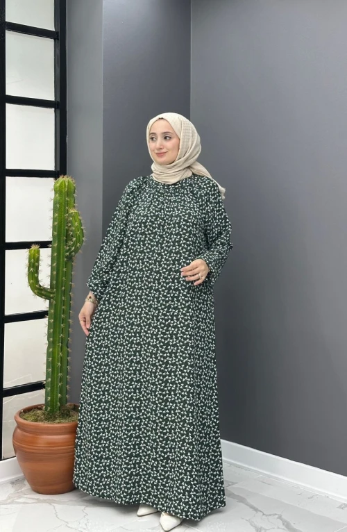 Funda Elbise - Yeşil