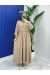 Beyza Elbise - Bej