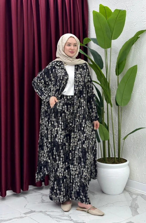 Menna Takım - Siyah
