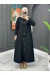 Moila Uzun Kap - Siyah
