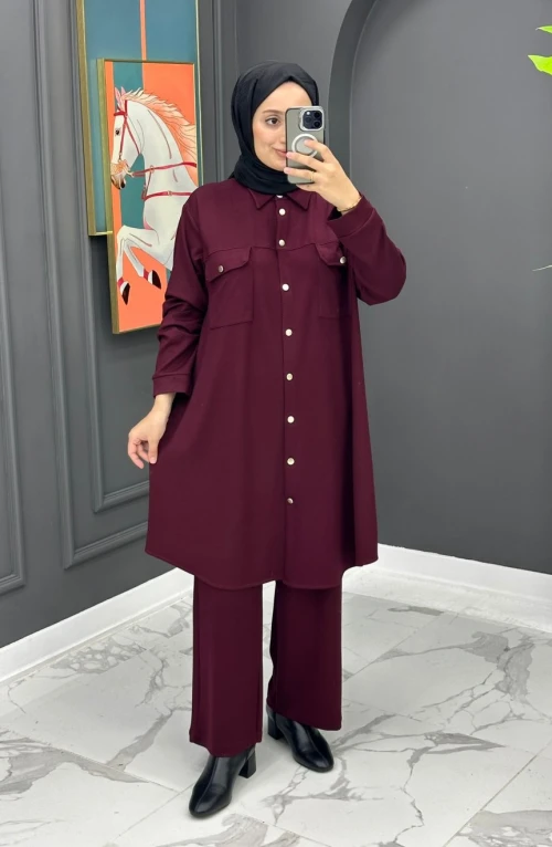 Serpil Takım - Bordo Serpil Takım - Bordo