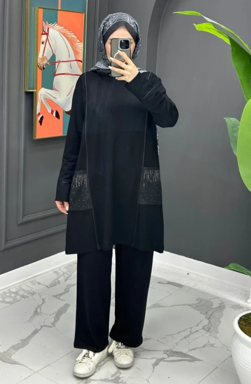 Selin Takım - Siyah Selin Takım - Siyah