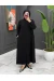 Hatice Uzun Kap - Siyah 