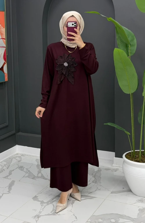 Sahra Takım - Bordo Sahra Takım - Bordo