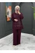 Meltem Takım - bordo