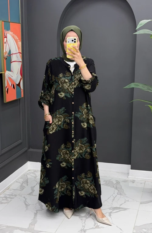 Hande Elbise - Yeşil Hande Elbise - Yeşil