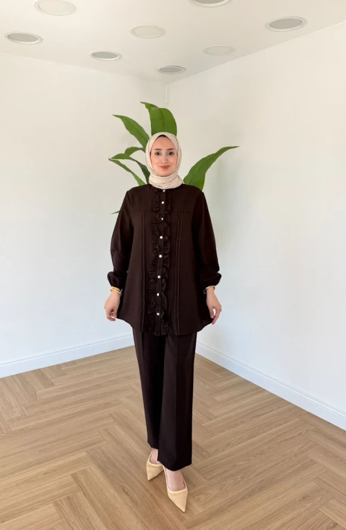 Belgin Takım-Kahverengi Belgin Takım-Kahverengi