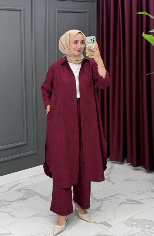Brode Takım- Bordo Brode Takım- Bordo