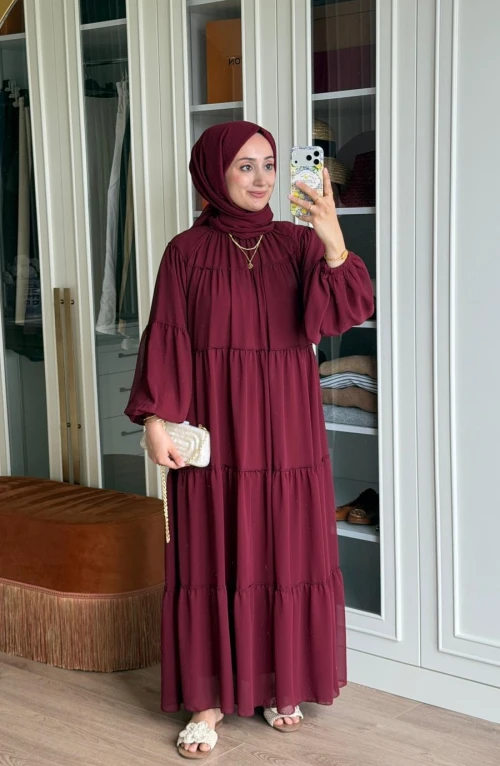 Merve Elbise-Bordo Merve Elbise-Bordo