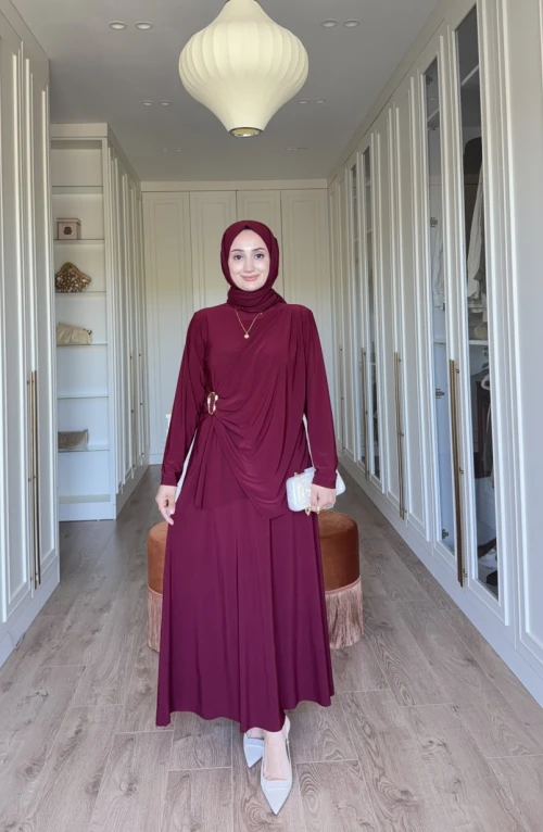 Meyra Elbise-Bordo Meyra Elbise-Bordo