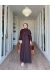 ELVAN ELBİSE - KAHVE