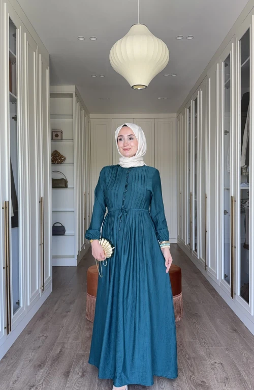 Ayça Elbise - zümrüt