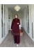 Pınar Uzun Takım - Bordo