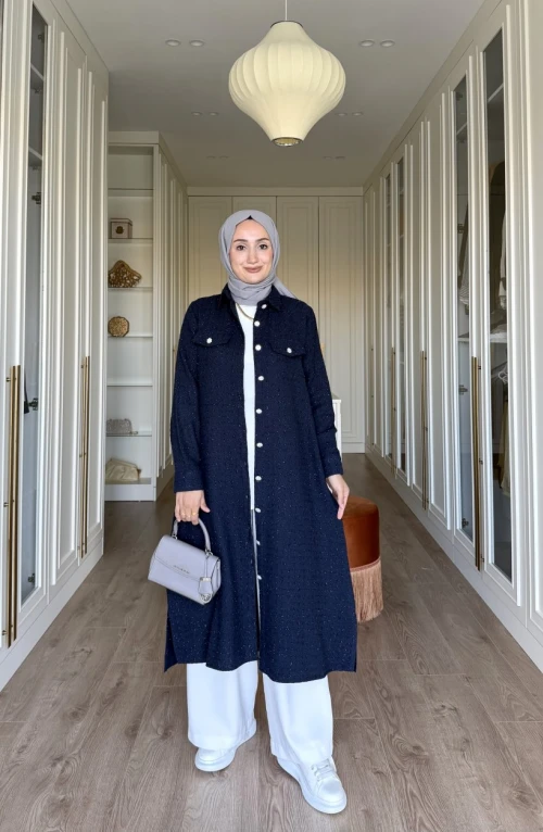 Zerrin Uzun Kap - lacivert