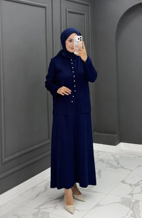 Feyza Triko Etekli Takım - Laci