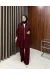 Alina Spor Takım -  bordo