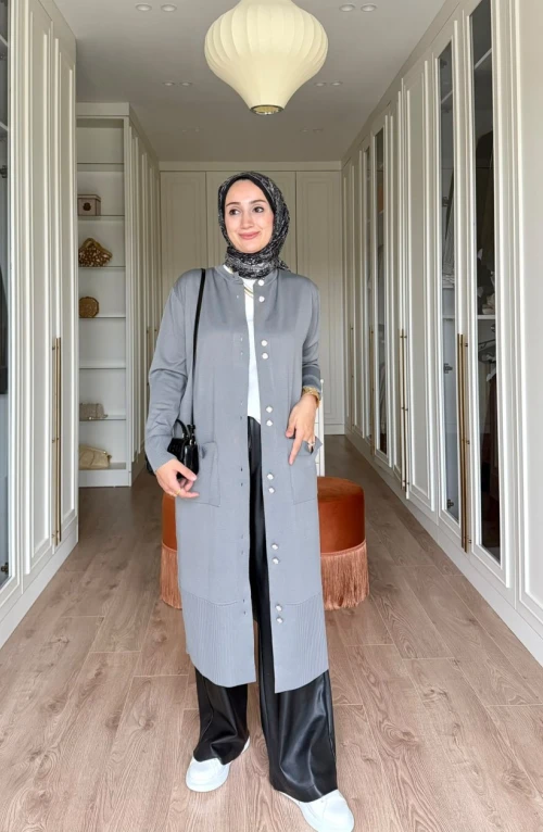 Melissa Merserize Hırka- Gri