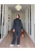 Ayşem Kot takım-Siyah