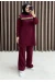 Miray Triko Takım - bordo
