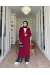 Didem Uzun Hırka - Bordo
