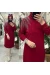 Nergis sweet penye tunik kırmızı