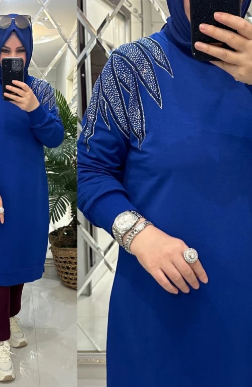 Nergis sweet penye tunik saks