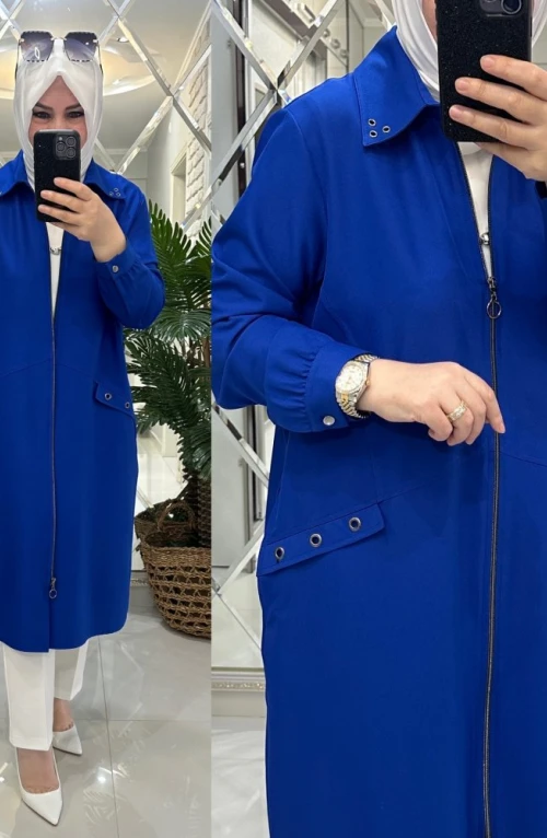 Tanem kap krep kumaş saks