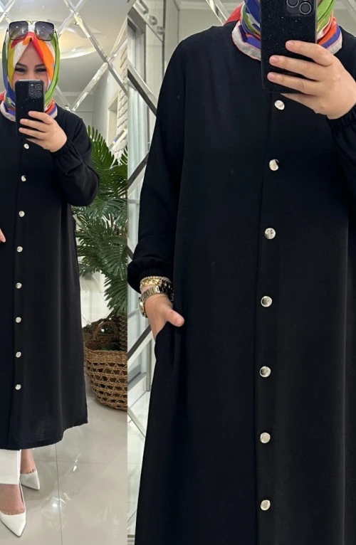 Ayfer kap ayrobin kumaş siyah