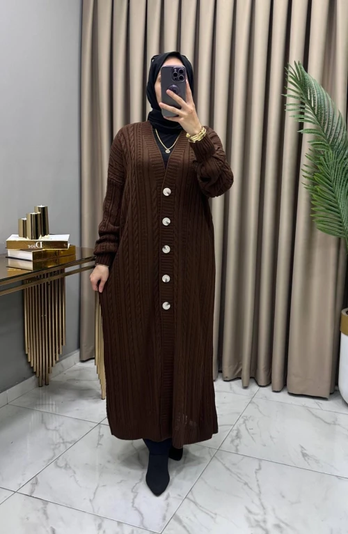 Seven Hırka Kahve Seven Hırka Kahve